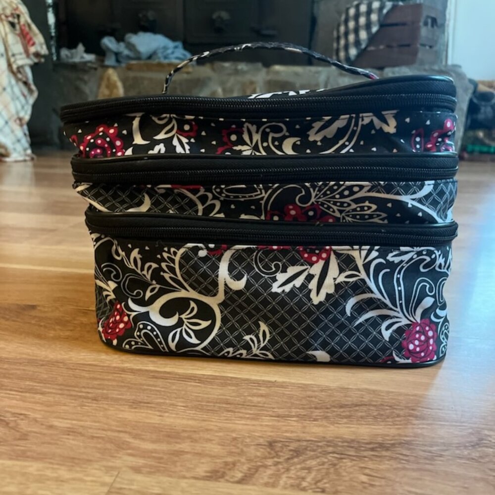 Floral Makeup Bag